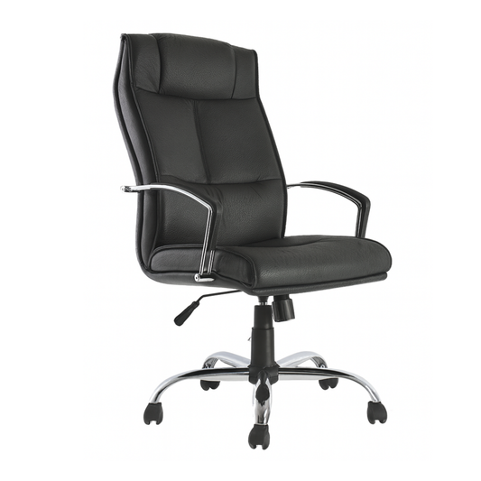 BM 90 EJECUTIVO RESPALDO ALTO GREEN LEATHER