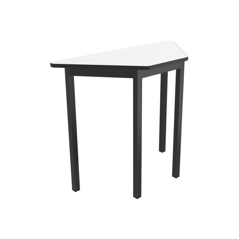 MESA TRAPEZOIDAL IND. 90X40X75CM CUB. MELAMINA MTI-001