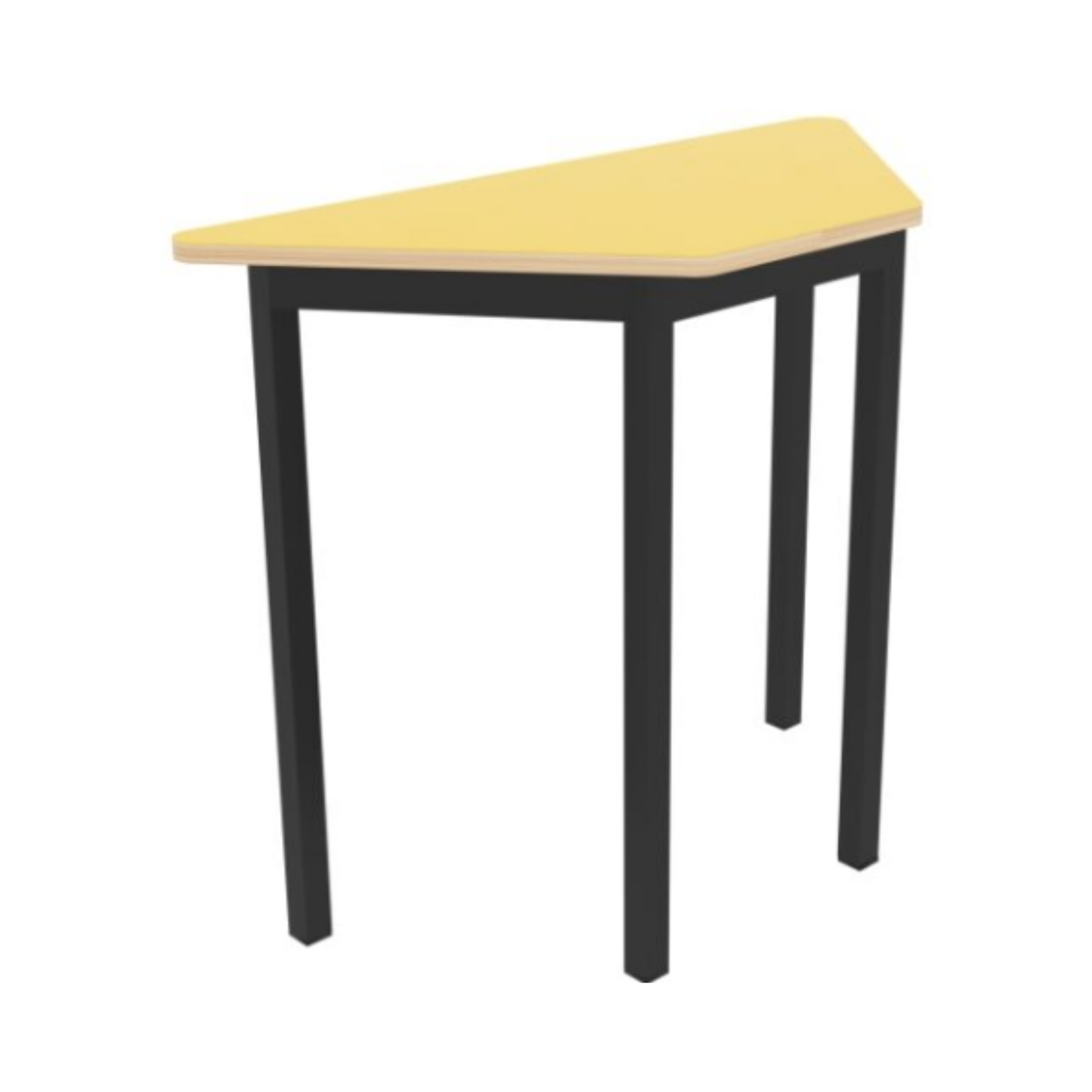 MESA TRAPEZOIDAL IND. 90X40X75CM CUB. MELAMINA MTI-005