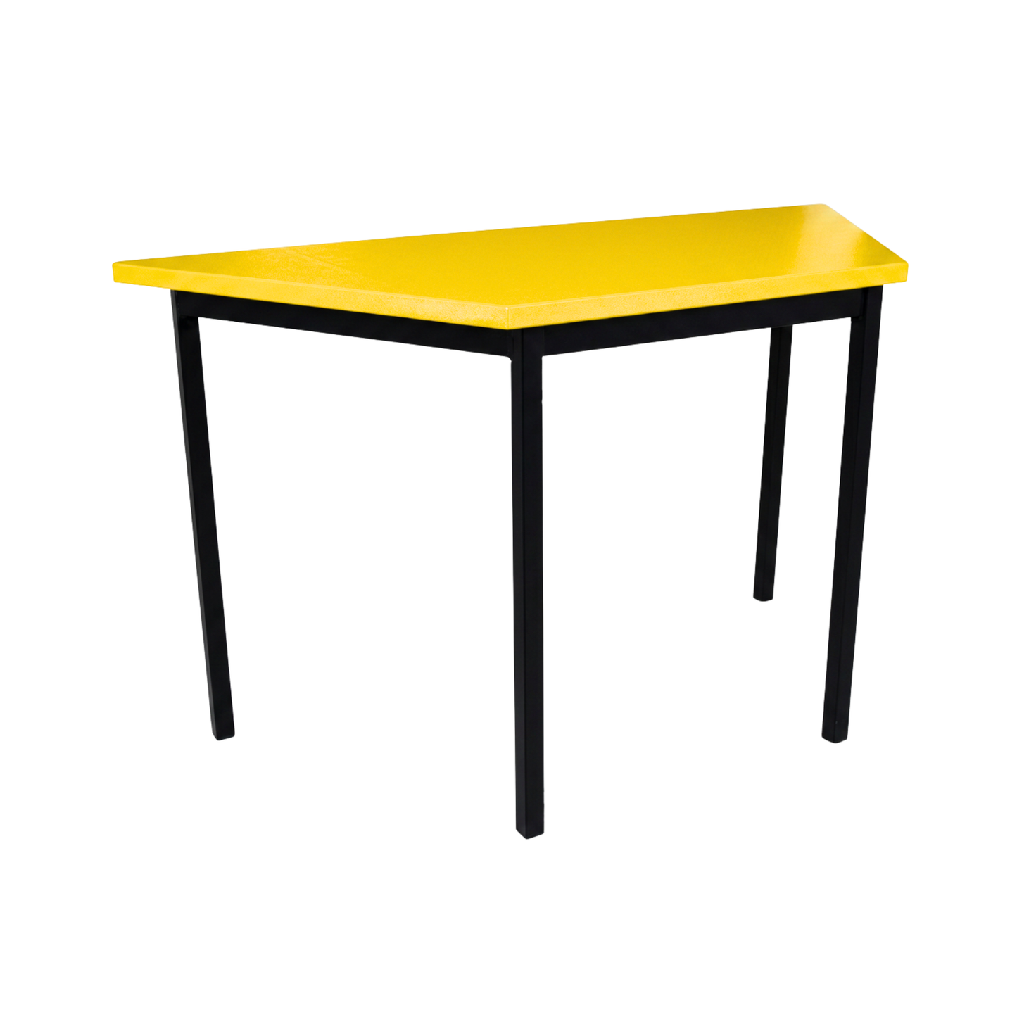MESA TRAPEZOIDAL 120X60X75CM CUB. MELAMINA MT-003