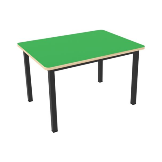 MESA INF. RECTANGULAR 80X60X50CM CUB. TRIPLAY C/LAM PLASTICO MIR-005