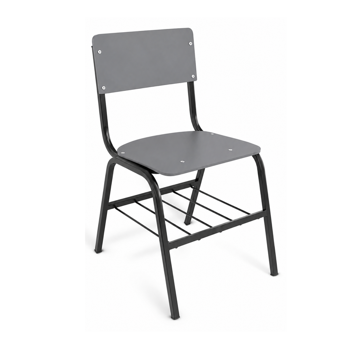 SILLA DE TRPLAY CON LAMINADO PLASTICO Y PARRILLA ET-055