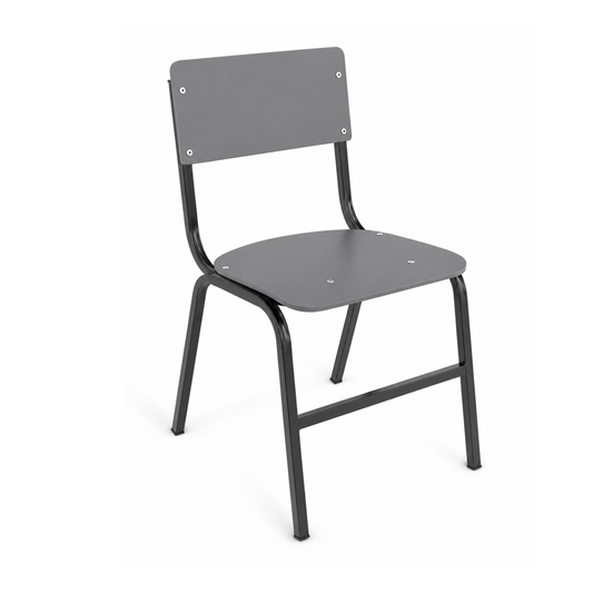SILLA DE TRIPLAY CON LAMINADO PLASTICO ET-005