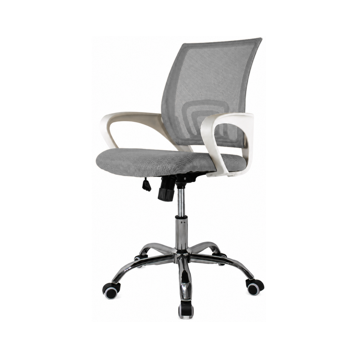 SILLA SECRETARIAL JM-107W MESH GRIS