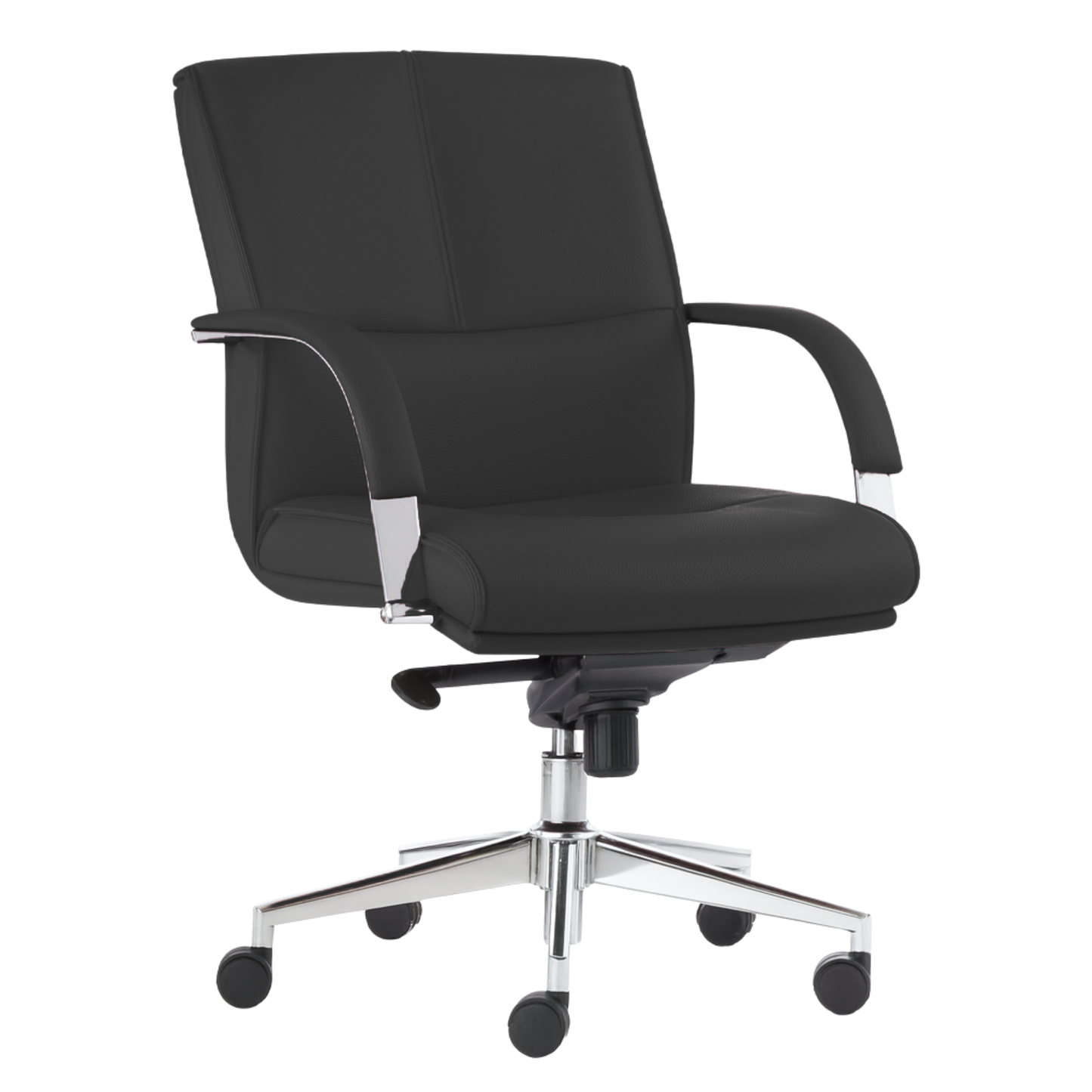 EJECUTIVO RESPALDO MEDIO PIEL BM-191-P