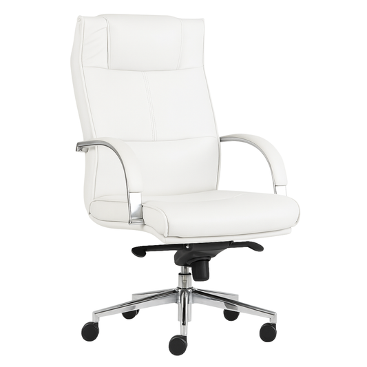 EJECUTIVO RESPALDO ALTO GREEN LEATHER BM-190-G