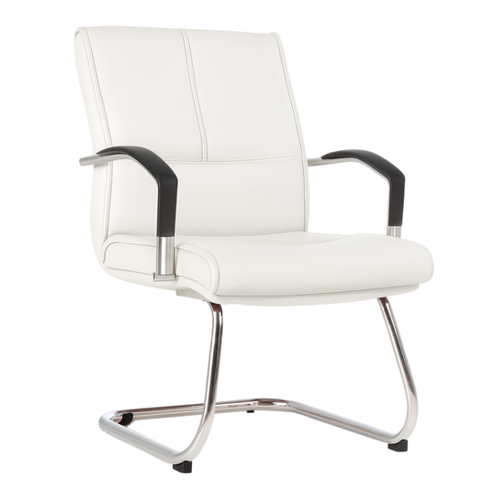 SILLON PARA VISITANTE GREEN LEATHER BM-93-G