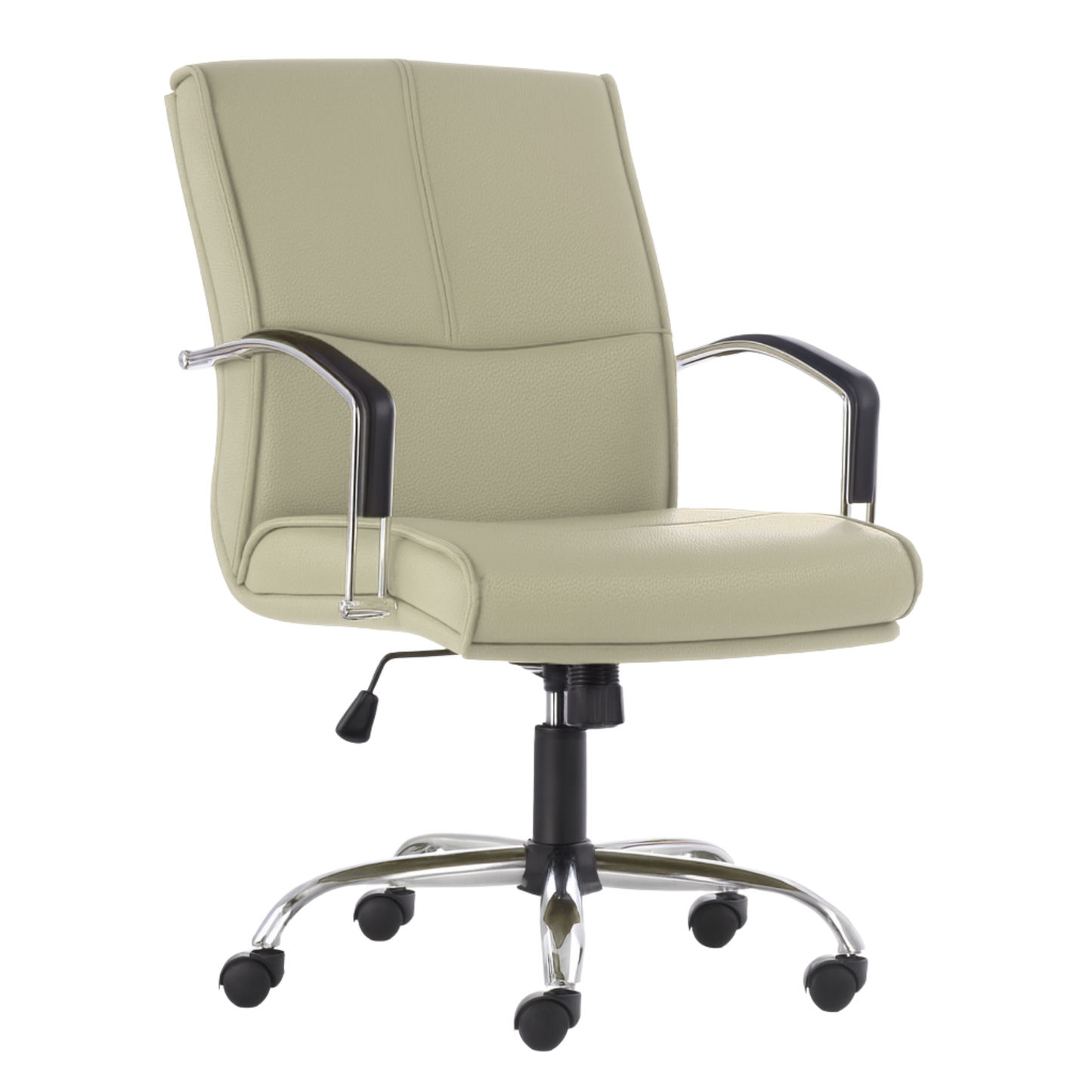 EJECUTIVO RESPALDO MEDIO GREEN LEATHER BM-91-G