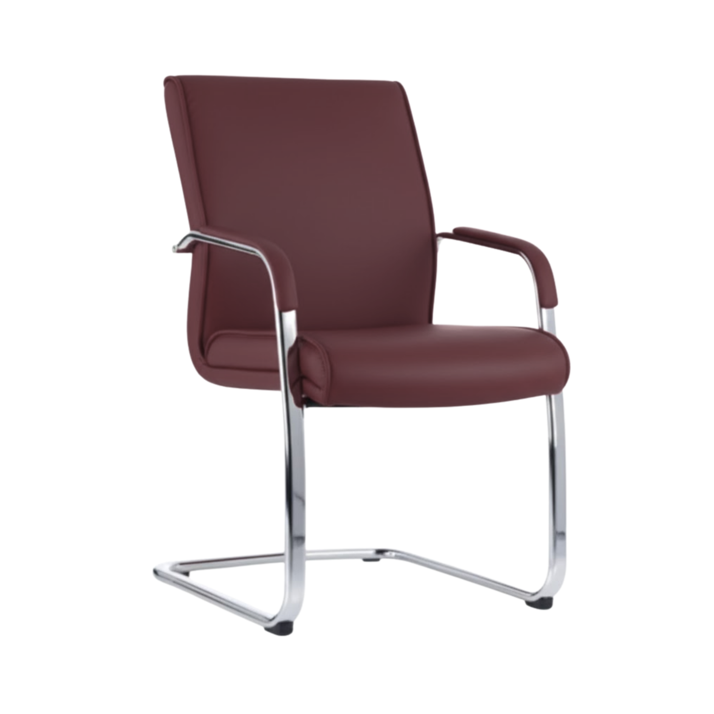 SILLON PARA VISITANTE TELA NEW LEATHER BM-4005-N