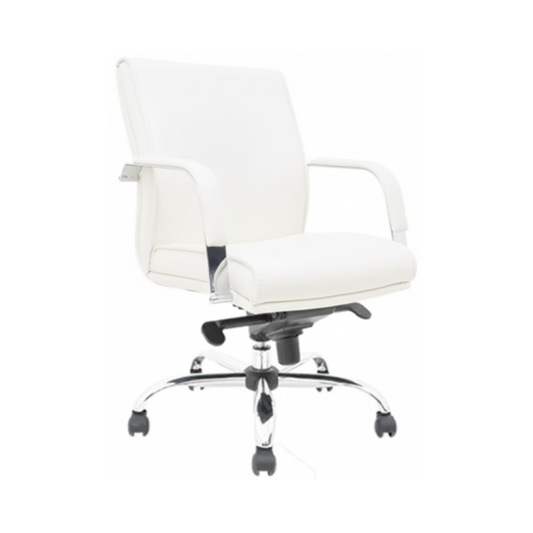 EJECUTIVO RESPALDO BAJO GREEN LEATHER BM-4001-G