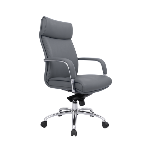 EJECUTIVO RESPALDO ALTO TELA NEW LEATHER BM-4000-N