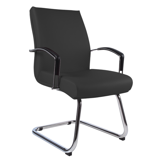 SILLON PARA VISITANTE PIEL BM-1803-P