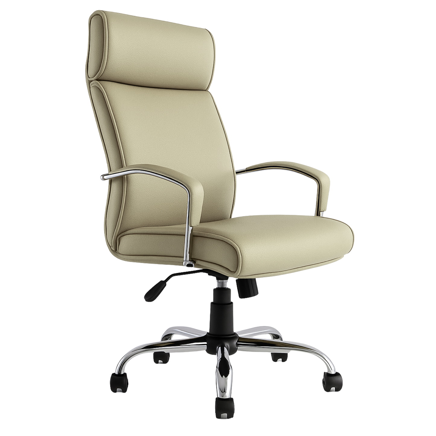 EJECUTIVO RESPALDO ALTO GREEN LEATHER BM-40-G