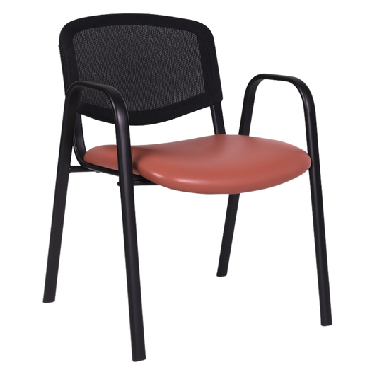 SILLA PARA VISITANTE BM-650-R-NET-N