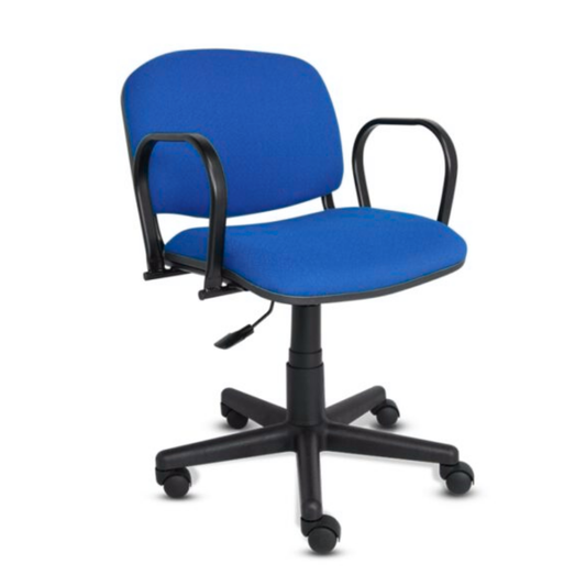 SILLA SECRETARIAL ISO CON BRAZOS SI-100