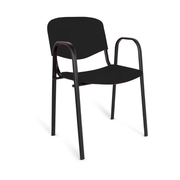 SILLA DE VISITA NOVA PINTADA CON BRAZOS VN-013