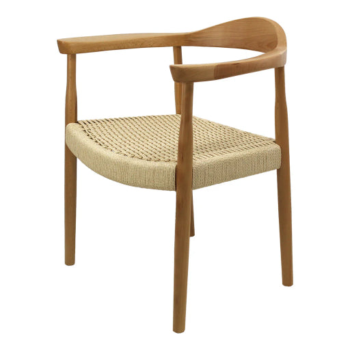 SILLA GUIZA CAOBA