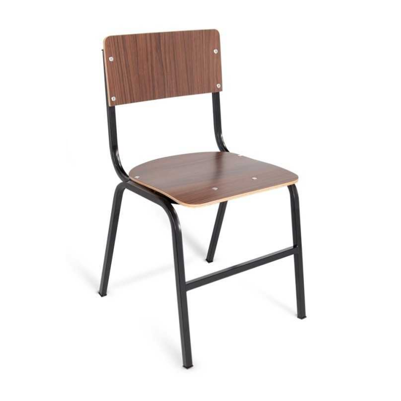SILLA DE TRIPLAY CON LAMINADO PLASTICO ET-005