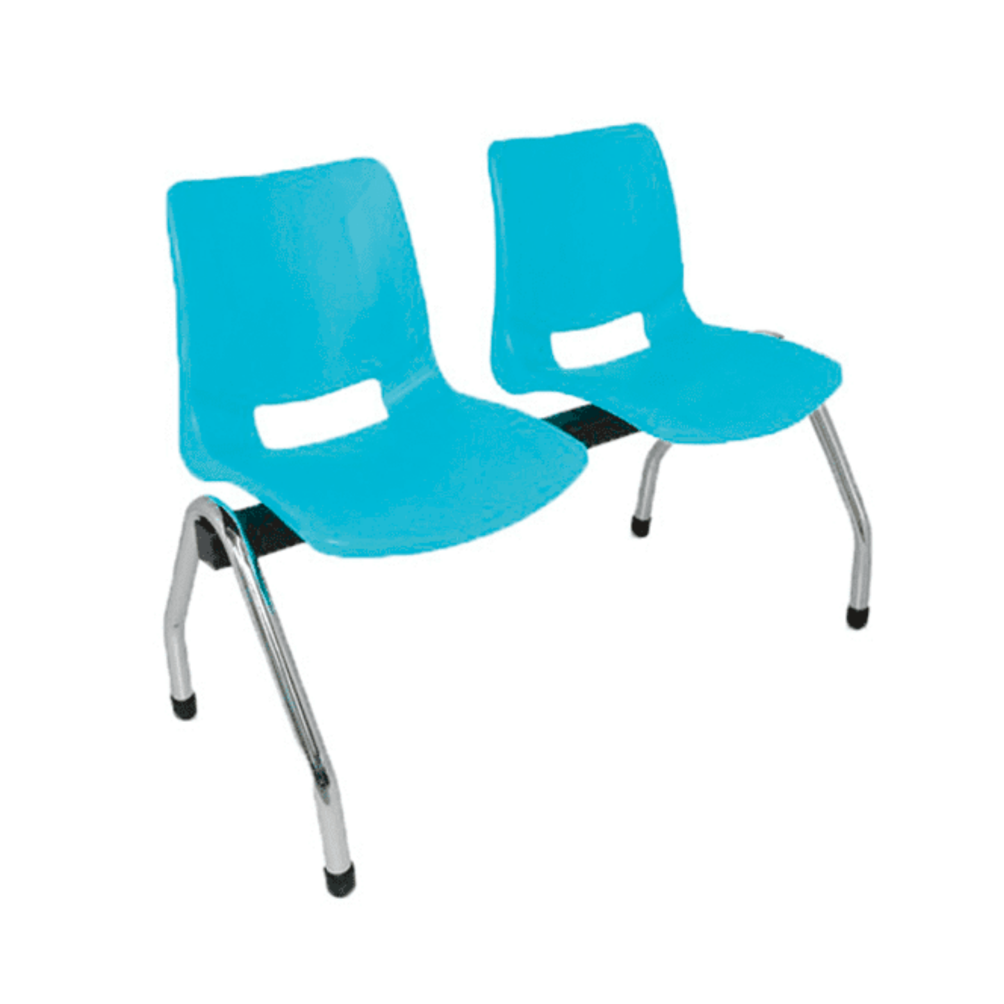 BANCA BOLD CROMADA 2 PLAZAS TB2-503
