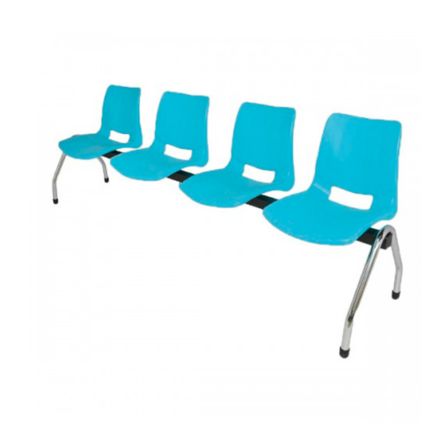 BANCA BOLD CROMADA 4 PLAZAS TB4-503