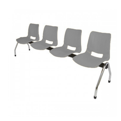 BANCA BOLD CROMADA 4 PLAZAS TB4-503