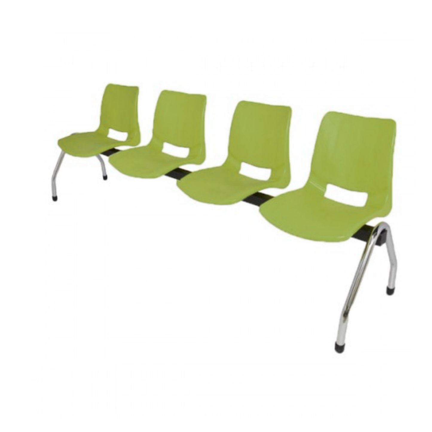 BANCA BOLD CROMADA 4 PLAZAS TB4-503