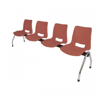BANCA BOLD CROMADA 4 PLAZAS TB4-503