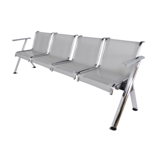 BANCA STEEL 4 PLAZAS TS4-500