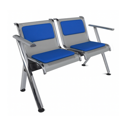 BANCA STEEL TAPIZADA 2 PLAZAS TS2-700