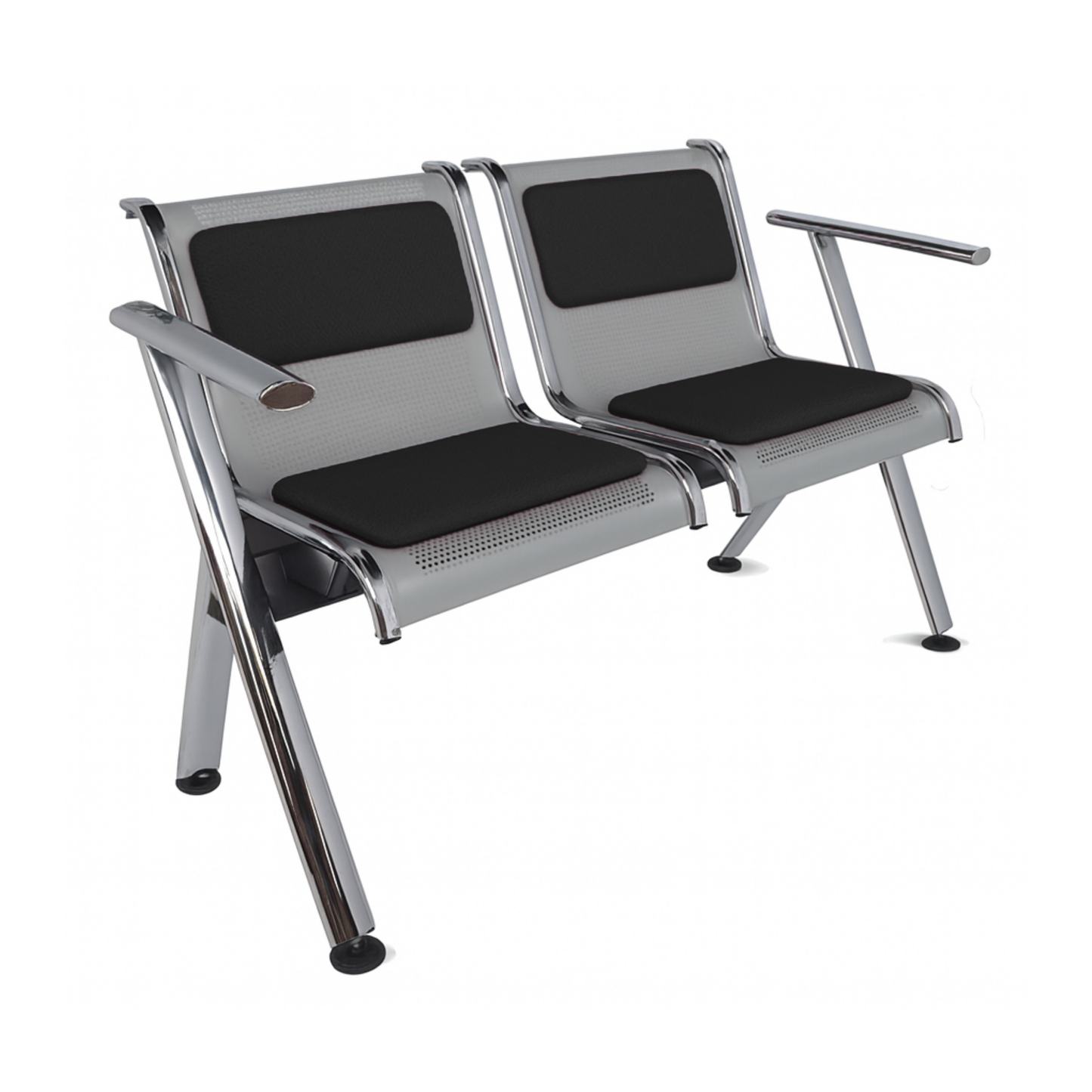 BANCA STEEL TAPIZADA 2 PLAZAS TS2-700