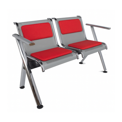 BANCA STEEL TAPIZADA 2 PLAZAS TS2-700