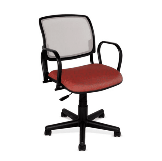 SM-110 Secretarial mesh con brazos