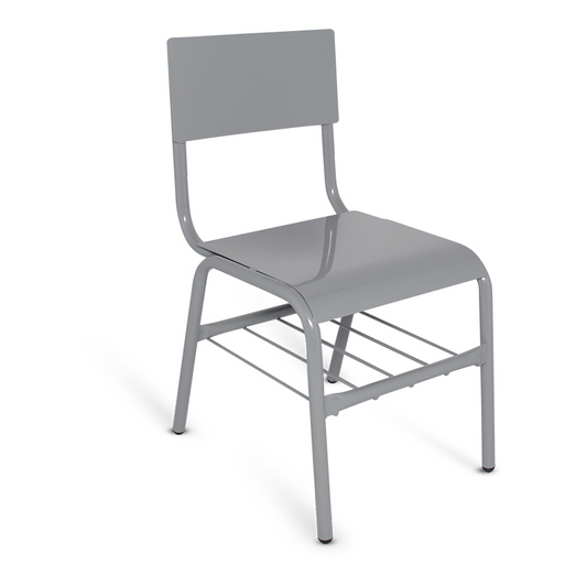 SILLA DE LAMINA STEEL CON PARRILLA EL-450