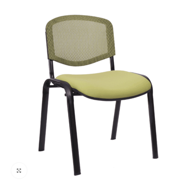 BM 651 R NET silla visitante sin brazos, respaldo malla Flex