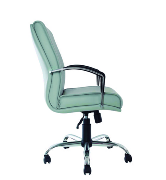 BM 41  EJECUTIVO RESPALDO MEDIO GREEN LEATHER