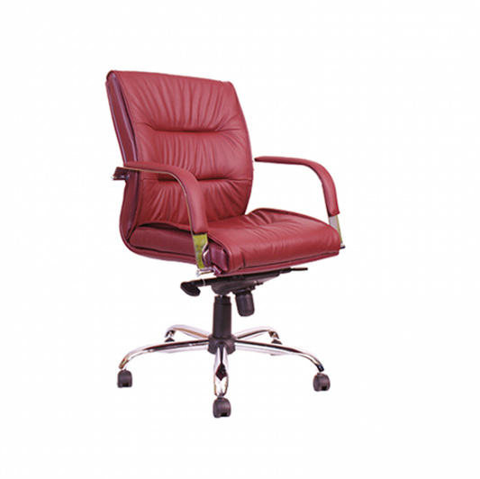 BM 4501 RESPALDO MEDIO GREEN LEATHER