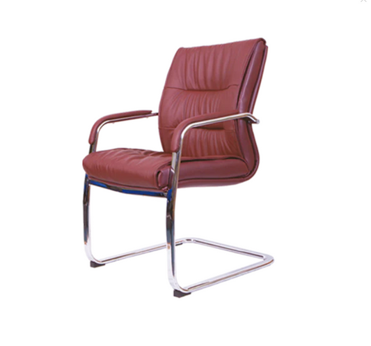 BM 4505 SILLON PARA VISITANTE GREEN LEATHER