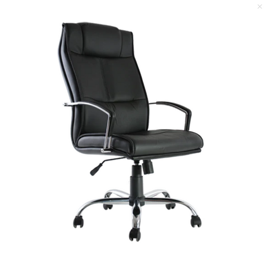 BM 90 EJECUTIVO RESPALDO ALTO GREEN LEATHER