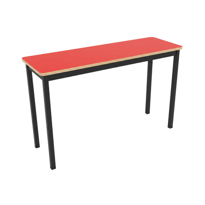 MESA BINARIA 120X40X75CM CUB. MELAMINA MB-005