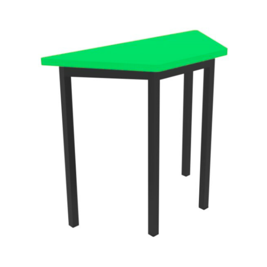 MESA TRAPEZOIDAL IND. 90X40X75CM CUB. MELAMINA MTI-003