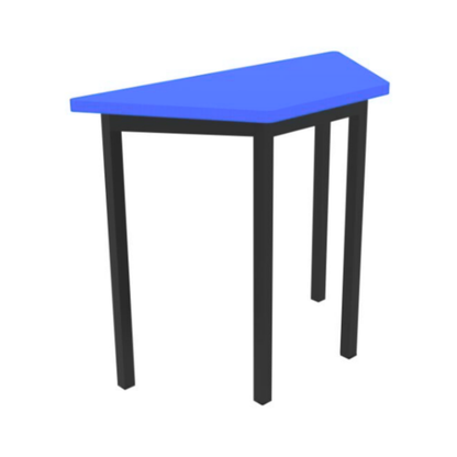 MESA TRAPEZOIDAL IND. 90X40X75CM CUB. MELAMINA MTI-003