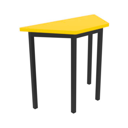 MESA TRAPEZOIDAL IND. 90X40X75CM CUB. MELAMINA MTI-003