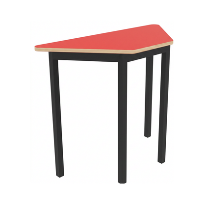 MESA TRAPEZOIDAL IND. 90X40X75CM CUB. MELAMINA MTI-005