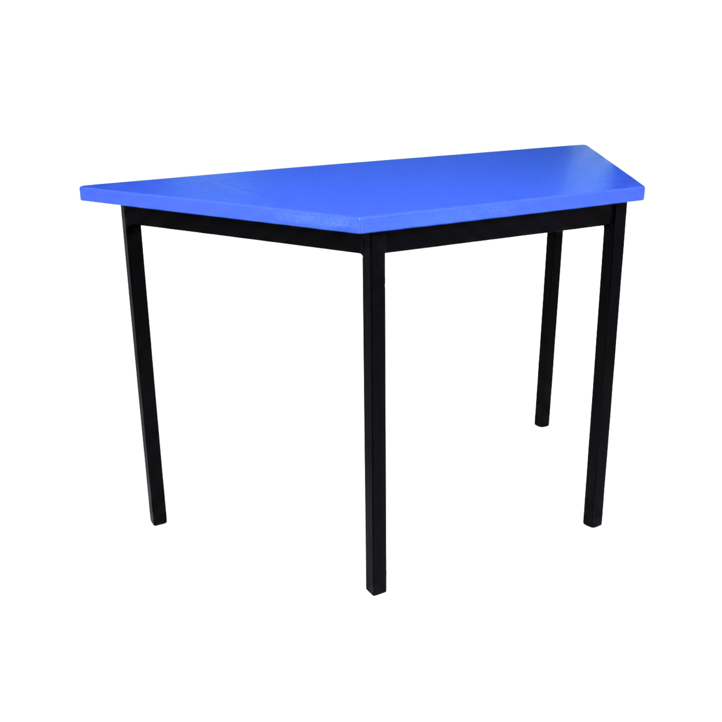 MESA TRAPEZOIDAL 120X60X75CM CUB. MELAMINA MT-003