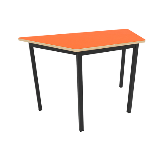 MESA TRAPEZOIDAL 120X60X75CM CUB. MELAMINA MT-005