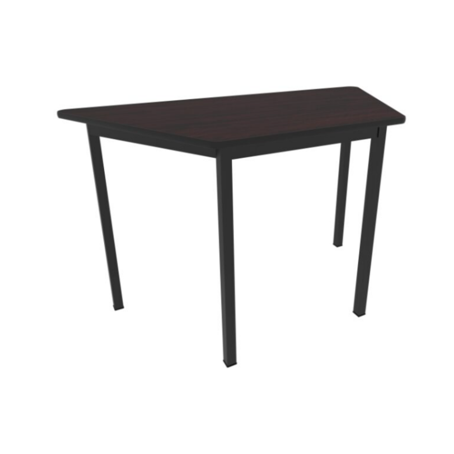 MESA TRAPEZOIDAL 120X60X75CM CUB. MELAMINA MT-001