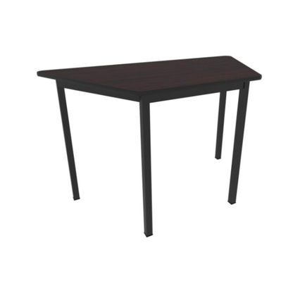 MESA TRAPEZOIDAL 120X60X75CM CUB. MELAMINA MT-001