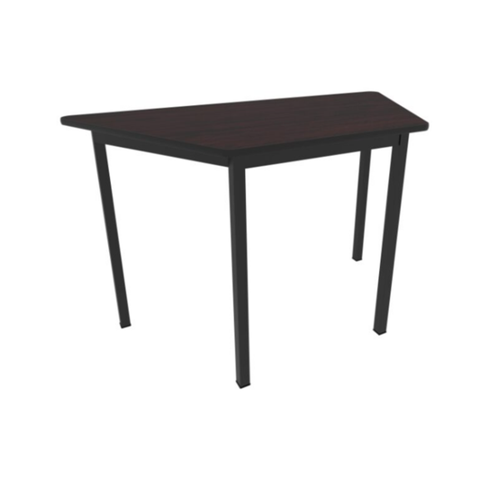 MESA TRAPEZOIDAL 120X60X75CM CUB. MELAMINA MT-001