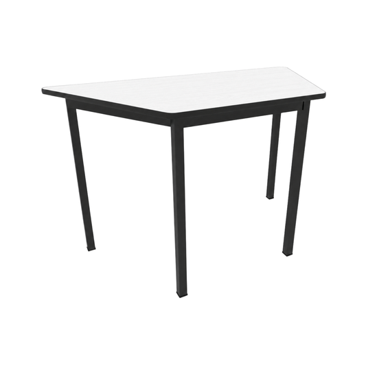 MESA TRAPEZOIDAL 120X60X75CM CUB. MELAMINA MT-001