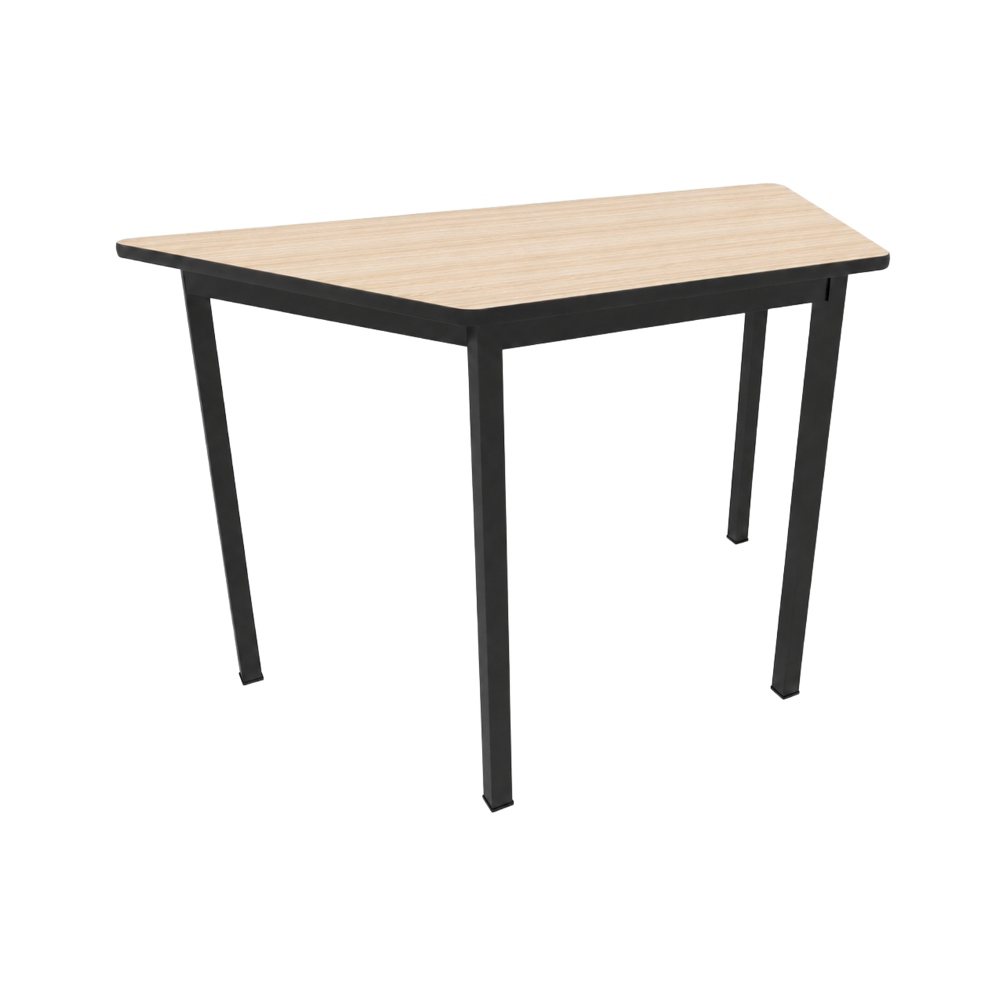 MESA TRAPEZOIDAL 120X60X75CM CUB. MELAMINA MT-001